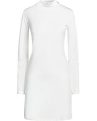 TROIS FLEURS - Mini Dress Viscose, Polyamide, Elastane - Lyst