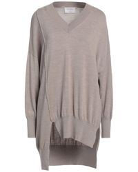 Daniele Fiesoli - Collezione N_01 Taupe Sweater Merino Wool - Lyst