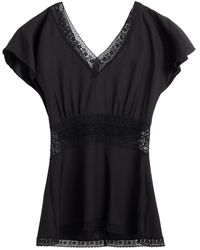 P.A.R.O.S.H. - P.A.R.O..H. Top Silk, Elastane - Lyst