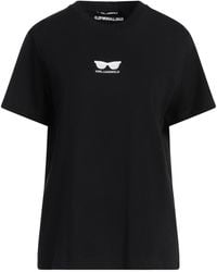 KARL LAGERFELD - T-Shirt Organic Cotton - Lyst