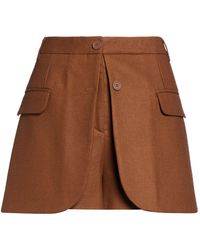 Semicouture - Shorts & Bermuda Shorts Virgin Wool, Elastane - Lyst