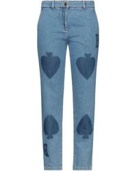 Boutique Moschino Denim Trousers - Blue