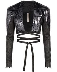 Rick Owens - Denim Outerwear Cotton - Lyst