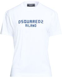 DSquared² - T-Shirt Cotton - Lyst
