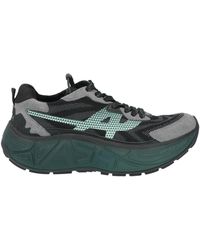 Ash - Dark Sneakers Leather, Textile Fibers - Lyst