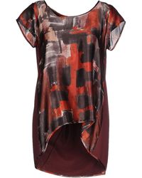 Manila Grace Blusa - Rojo