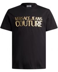 Versace Jeans Couture - T-Shirt Cotton - Lyst