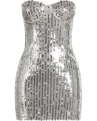 Suoli - Mini Dress Polyester, Elastane - Lyst