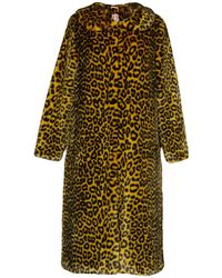 Shrimps Kunstpelz - Gelb