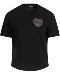 DSquared² - T-Shirt Cotton - Lyst