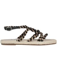 Manebí - Espadrilles Textile Fibers, Leather - Lyst