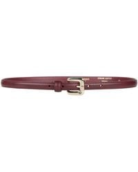 Emporio Armani - Belt Leather - Lyst