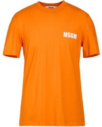 MSGM - T-Shirt - Lyst