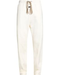 Fear Of God - Cream Pants Cotton - Lyst