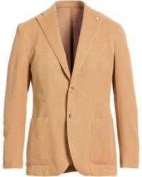 L.B.M. 1911 - Camel Blazer Cotton, Ramie - Lyst