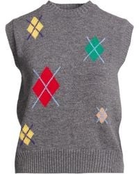 MSGM - Sweater Merino Wool, Cashmere - Lyst