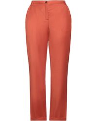 Massimo Alba - Wide-Leg Flannel Wool Pants - Lyst