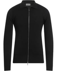 John Smedley - Cardigan Virgin Wool - Lyst