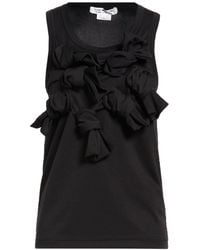 Comme des Garçons - Charcoal Top Polyester - Lyst