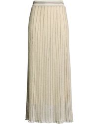Momoní - Maxi Skirt Viscose, Polyamide, Metal Fiber - Lyst