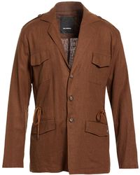 TELAMIRA - Jacket Viscose, Linen - Lyst