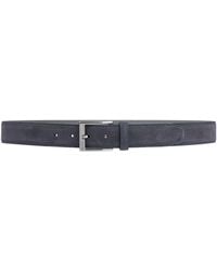 HUGO - Midnight Belt Leather - Lyst