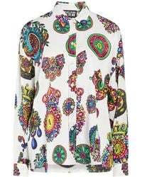 Versace Jeans Couture - Shirt Viscose - Lyst