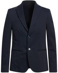 Daniele Alessandrini - Midnight Blazer Cotton, Polyamide, Elastane - Lyst