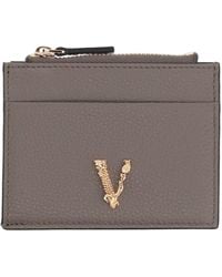 Versace - Cardholder Calfskin - Lyst
