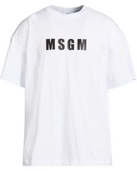 MSGM - T-Shirts - Lyst
