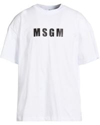 MSGM - T-Shirt - Lyst