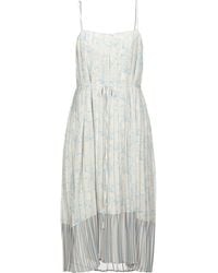 Semicouture - Vestido midi - Lyst