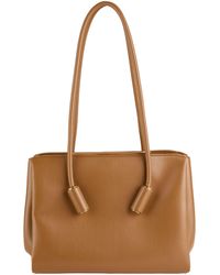 THEMOIRÈ - Leila -- Camel Shoulder Bag Bio-Based Polyurethane - Lyst