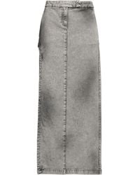 ALESSANDRO VIGILANTE - Denim Skirt - Lyst