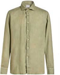 Rosso Malaspino - Military Shirt Linen - Lyst