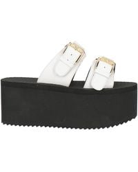 Moschino - Sandals Leather - Lyst