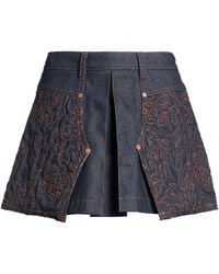 ANDERSSON BELL - Denim Skirt Cotton, Polyester - Lyst