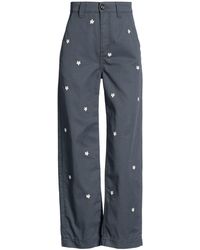 The Great - Pants Polyester, Cotton - Lyst