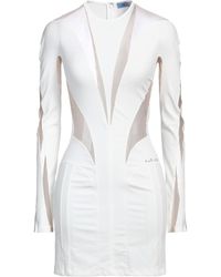 Mugler - Mini Dress Polyamide, Elastane - Lyst