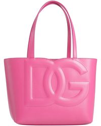 Dolce & Gabbana - Fuchsia Handbag Leather - Lyst