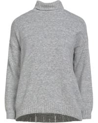Anneclaire - Turtleneck Wool, Silk - Lyst
