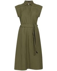 Moorer - Robe Midi - Lyst