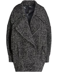 Chiarulli - Coat Virgin Wool, Cotton, Polyamide - Lyst