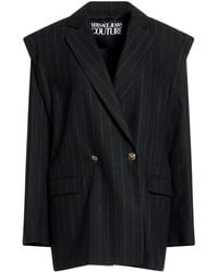 Versace Jeans Couture - Blazer Wool, Polyester, Viscose, Polyamide, Elastane - Lyst
