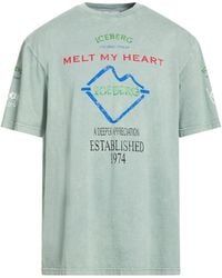 Iceberg - T-Shirts - Lyst