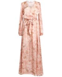 Compagnia Italiana - Maxi Dress Polyester - Lyst