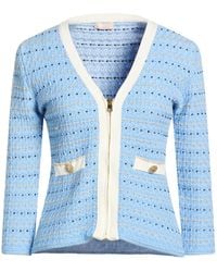Liu Jo - Sky Jacket Cotton, Viscose, Polyamide, Metallic Polyester, Elastane - Lyst