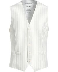 Circolo 1901 - Tailored Vest Cotton, Elastane - Lyst