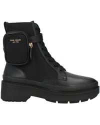 Kate Spade - Ankle Boots Leather, Textile Fibers - Lyst