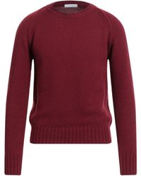 Cruciani - Burgundy Sweater Wool, Cashmere - Lyst